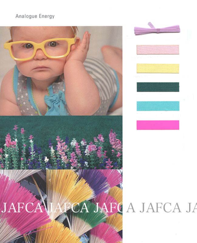 JAFCAが発表した2022秋冬メンズのトレンドカラー「アナログエナジー」